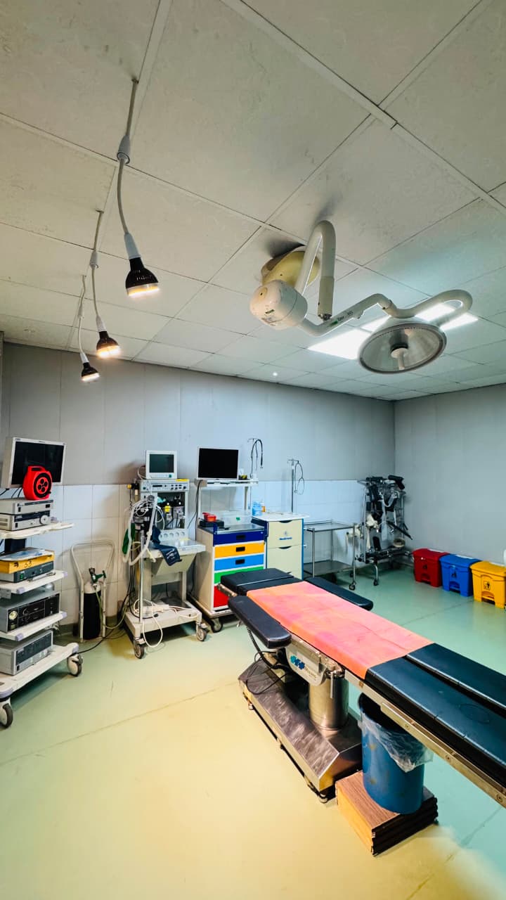 Aljannat Hospital main operation theatre